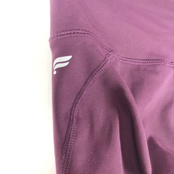 FABLETICS Cashel Plum Purple Ruched Leggings - Picture 6 of 10